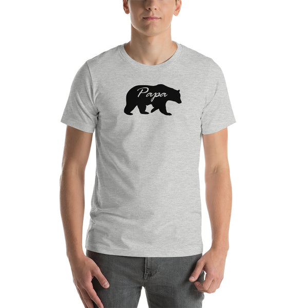 Papa Bear Short-Sleeve Unisex T-Shirt